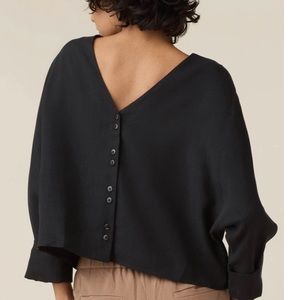 Vetta dolman top black XS